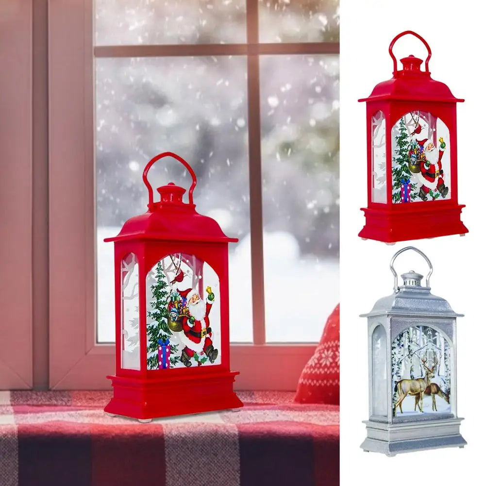Portable LED Elk & Santa Wind Lanterns for Christmas - Image 3