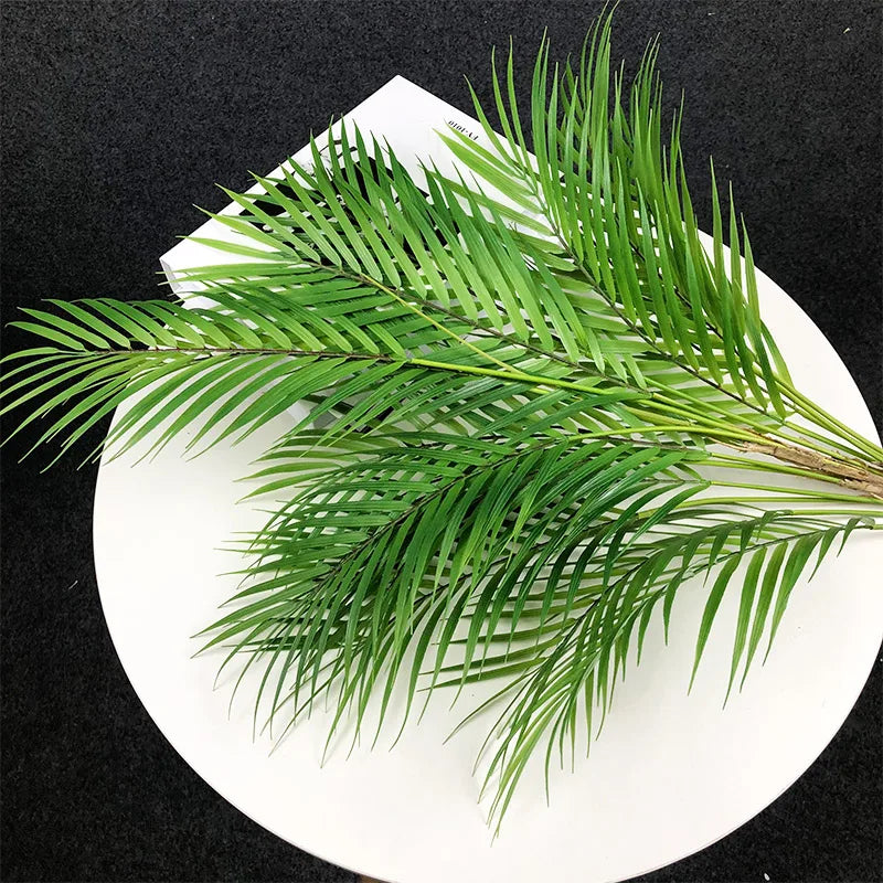 125cm Large Tropical Monstera Palm Plant Decor - Image 27