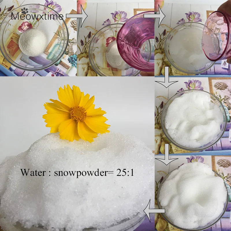 DIY Snowflake Powder for Magical Christmas Decor - Image 2