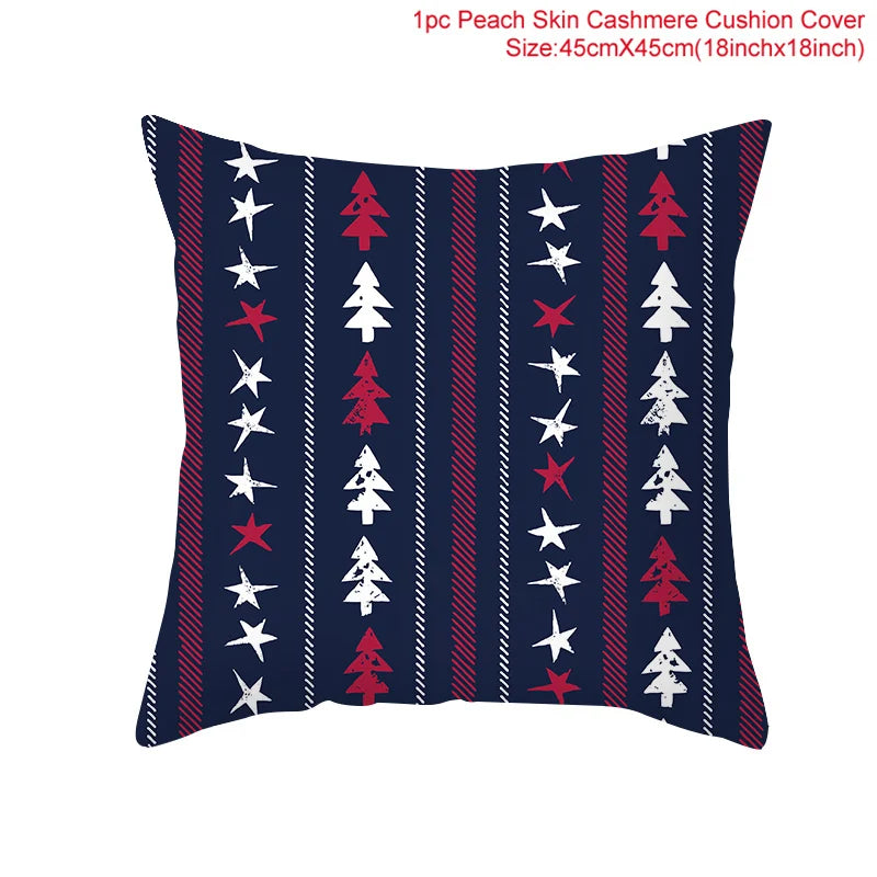 45cm Merry Christmas Cushion Cover - Festive Home Decor - Image 17