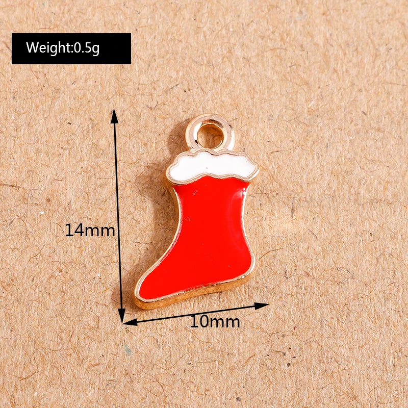 Adorable Christmas Elk and Snowman Charms Set - Image 89