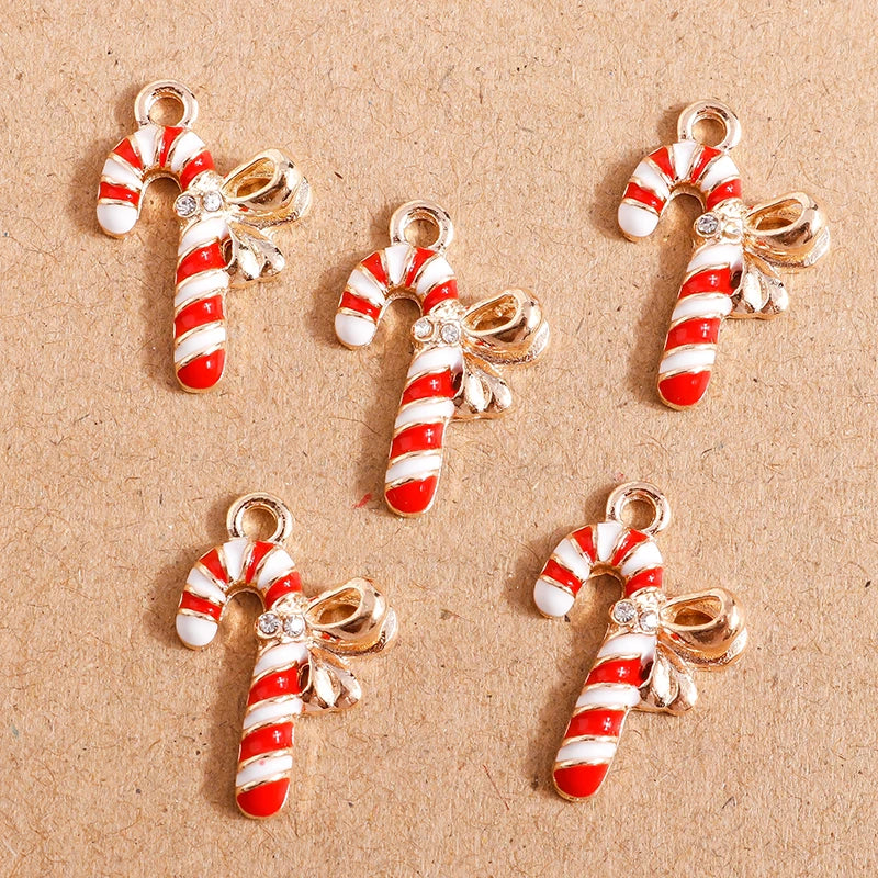 Adorable Christmas Elk and Snowman Charms Set - Image 88
