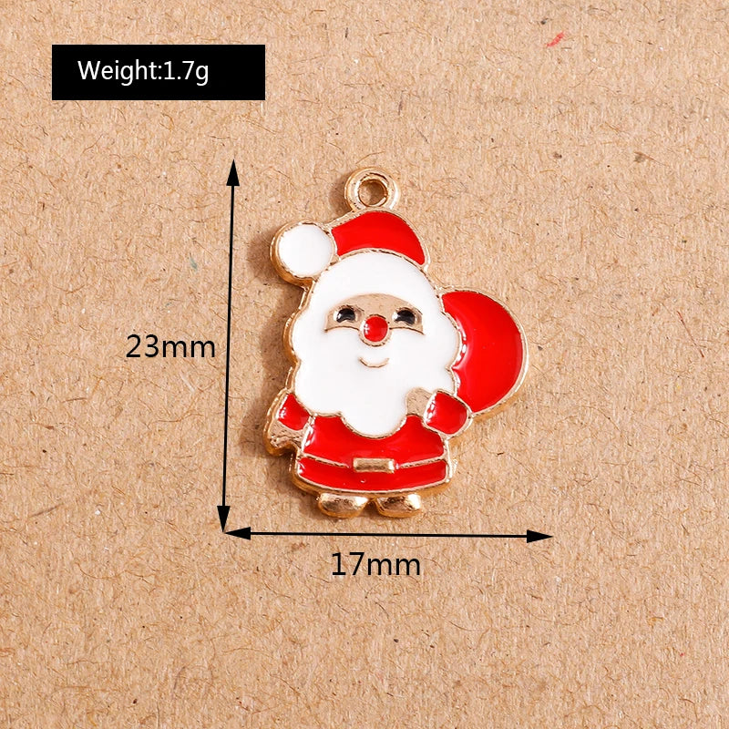 Adorable Christmas Elk and Snowman Charms Set - Image 63