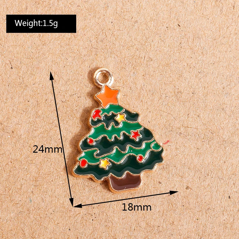 Adorable Christmas Elk and Snowman Charms Set - Image 79