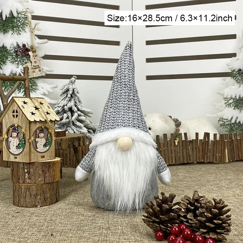 Charming Handmade Christmas Gnome Elf Decorations - Image 17