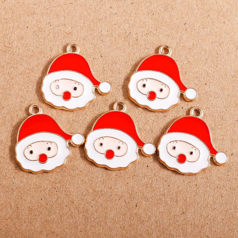 Adorable Christmas Elk and Snowman Charms Set - Image 66