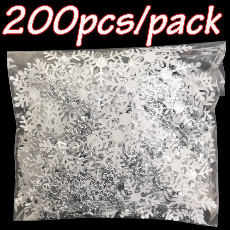 200pcs Christmas Snowflake Confetti for Festive Decor - Image 6