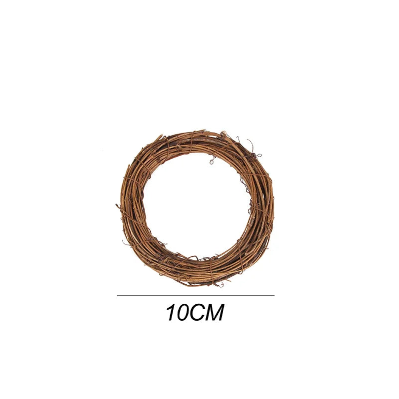 DIY Christmas Rattan Wreath with Pine Berries - Image 22