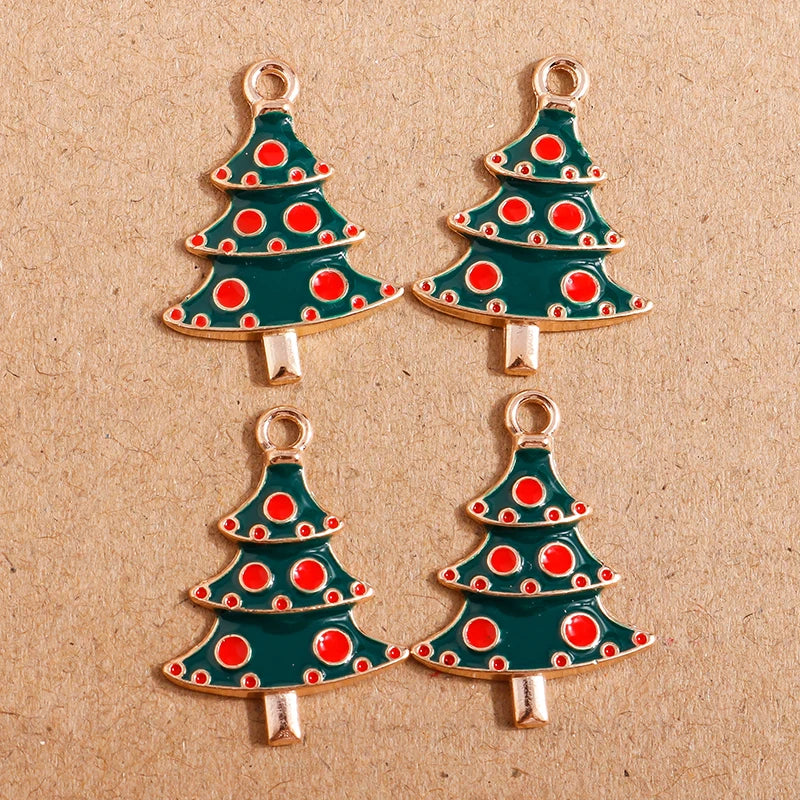 Adorable Christmas Elk and Snowman Charms Set - Image 30