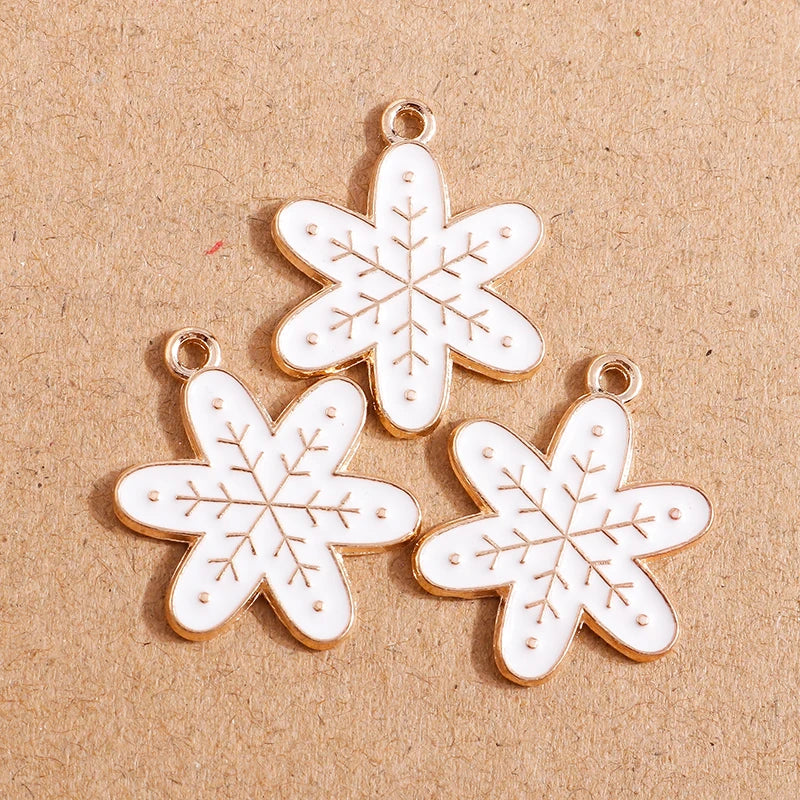 Adorable Christmas Elk and Snowman Charms Set - Image 28