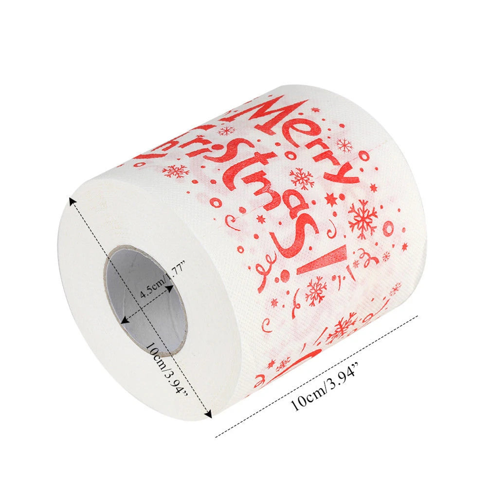 Festive Santa Claus Toilet Paper Rolls for Christmas - Image 20