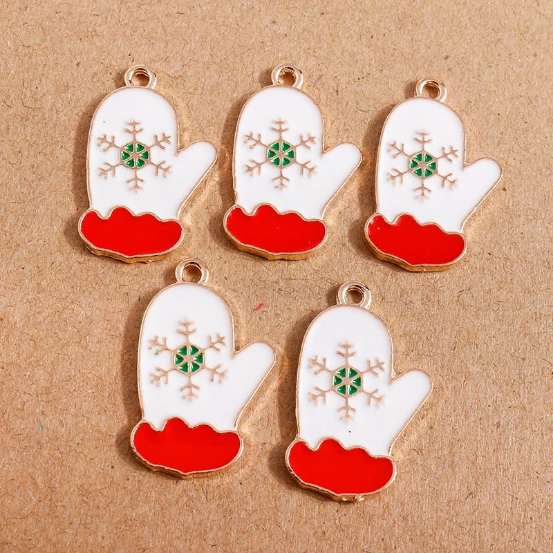 Adorable Christmas Elk and Snowman Charms Set - Image 94