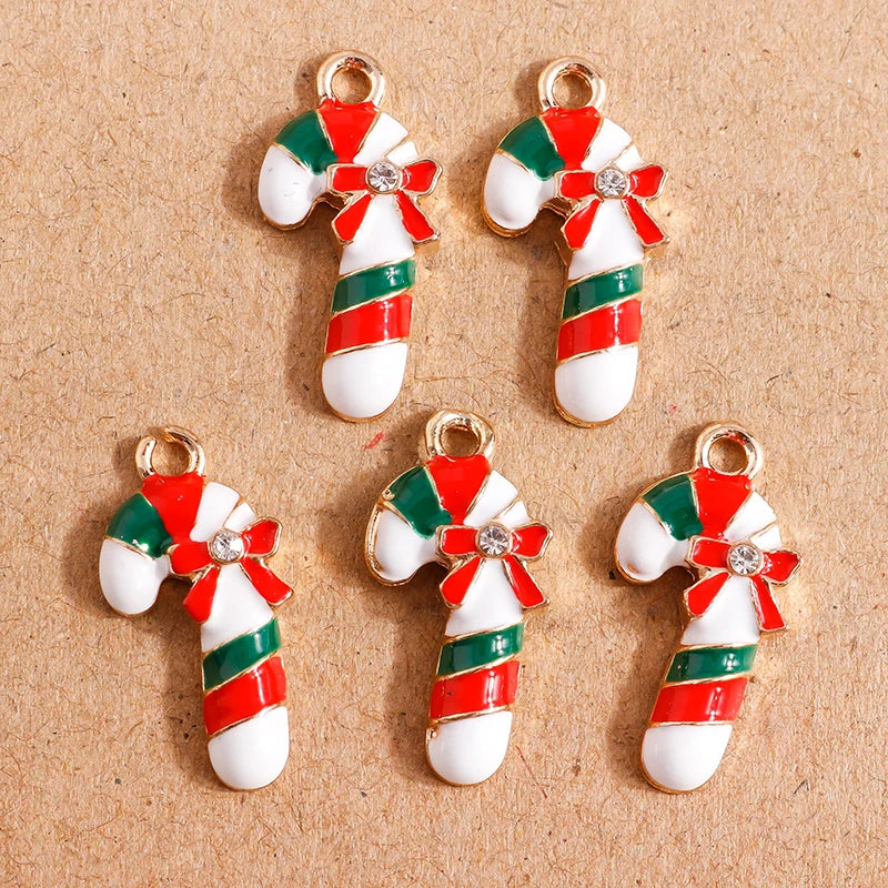 Adorable Christmas Elk and Snowman Charms Set - Image 86