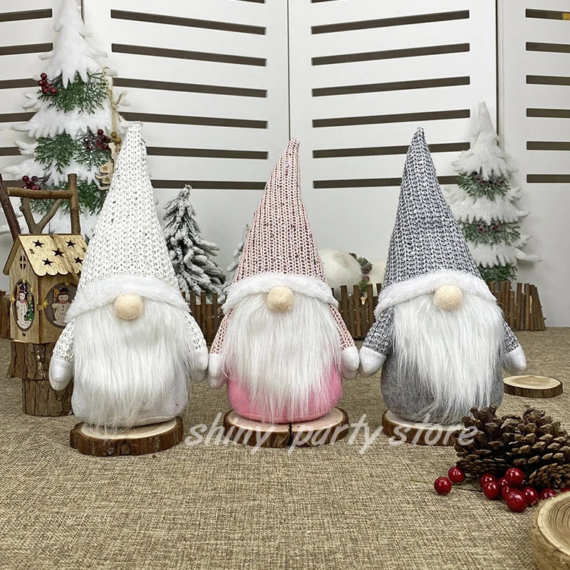Charming Handmade Christmas Gnome Elf Decorations - Image 20