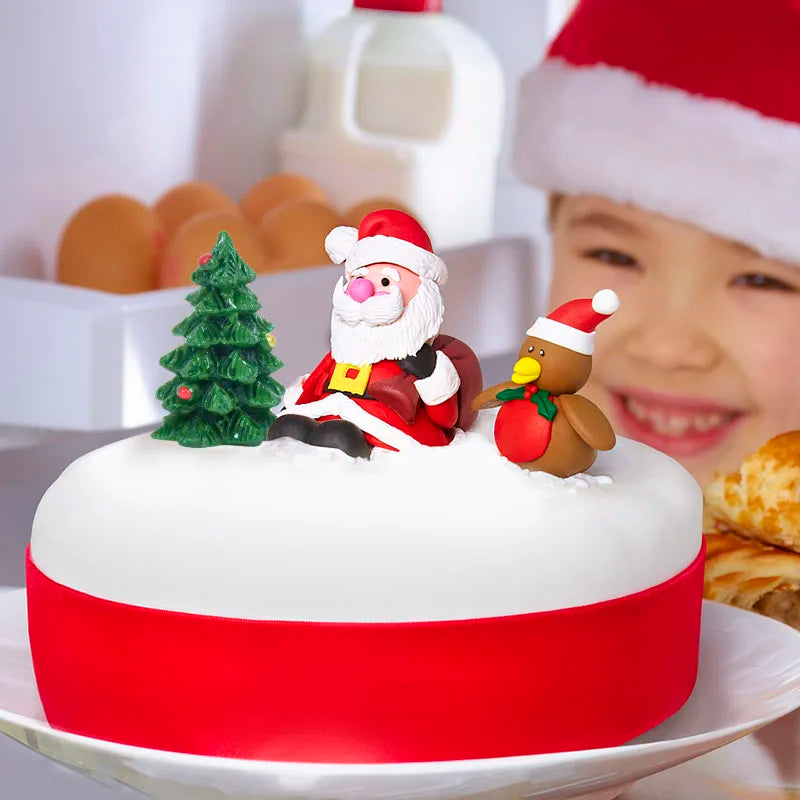 10 Pcs Mini Christmas Resin Figurines Set - Image 6