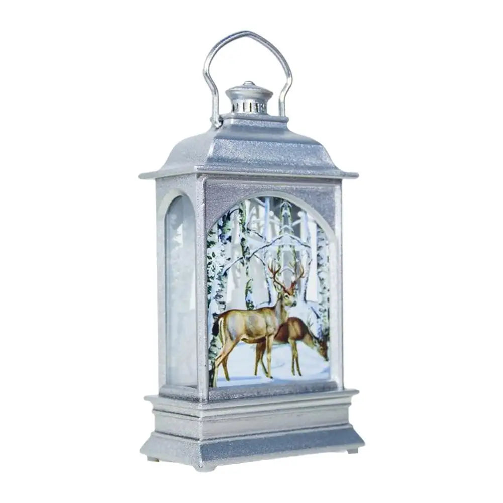 Portable LED Elk & Santa Wind Lanterns for Christmas - Image 2