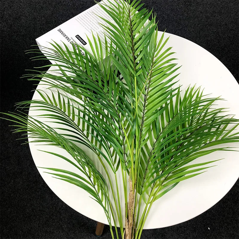 125cm Large Tropical Monstera Palm Plant Decor - Image 28