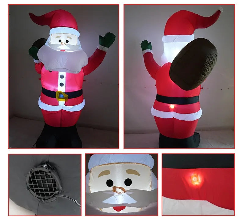 Vibrant LED Inflatable Christmas Yard Decorations - Image 10