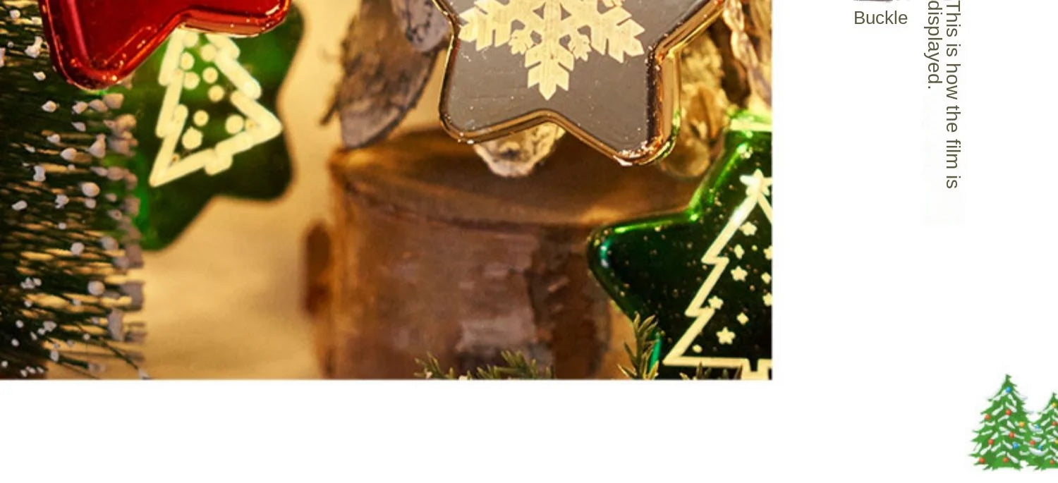 Enchanting Battery-Operated Star Snowflake LED Lights - Image 22