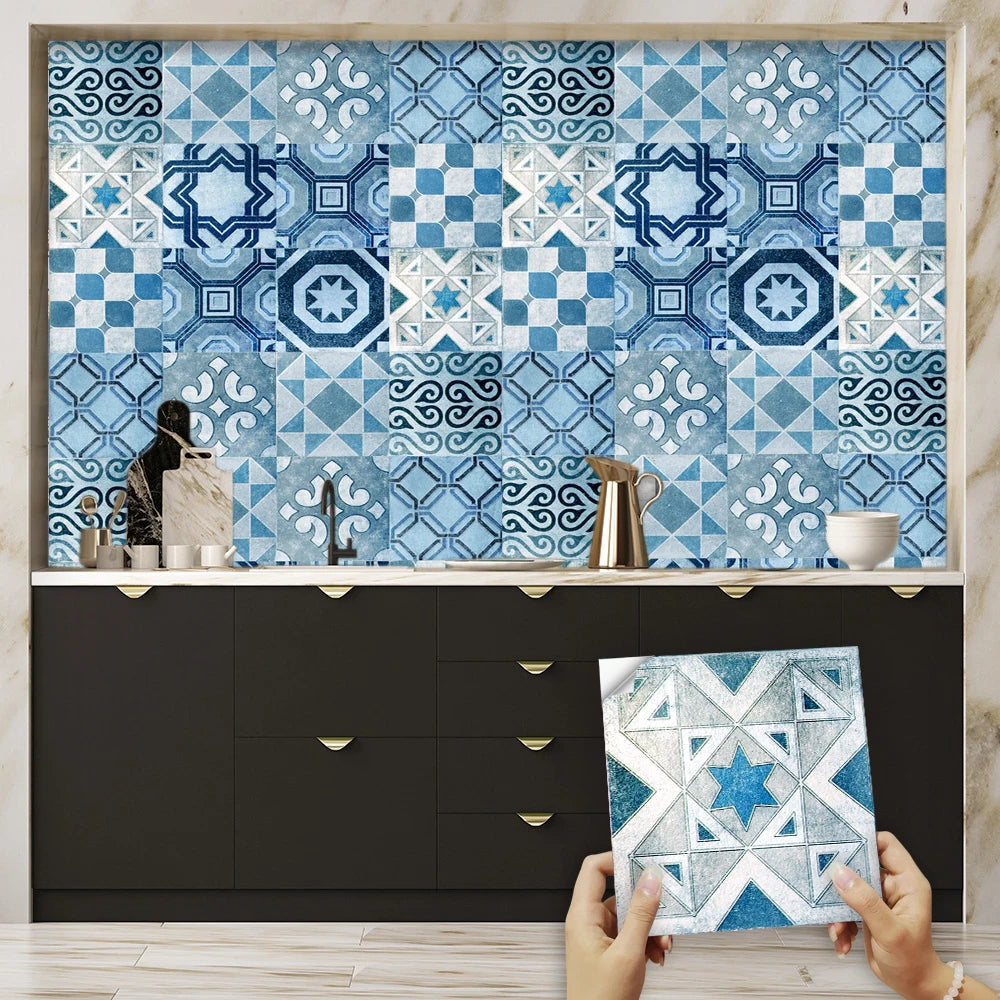 16-Piece Matte Waterproof Christmas Wall Stickers - Image 155