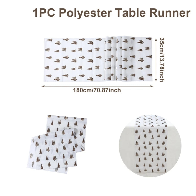 Festive Christmas Table Runner for Holiday Cheer - Image 8