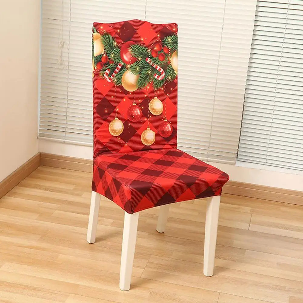 Festive Reusable Christmas Chair Covers - Soft & Stylish - Image 14