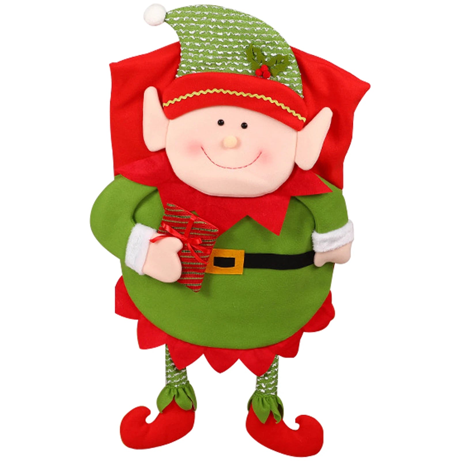 Festive Santa Chair Covers for a Merry Christmas - Image 2