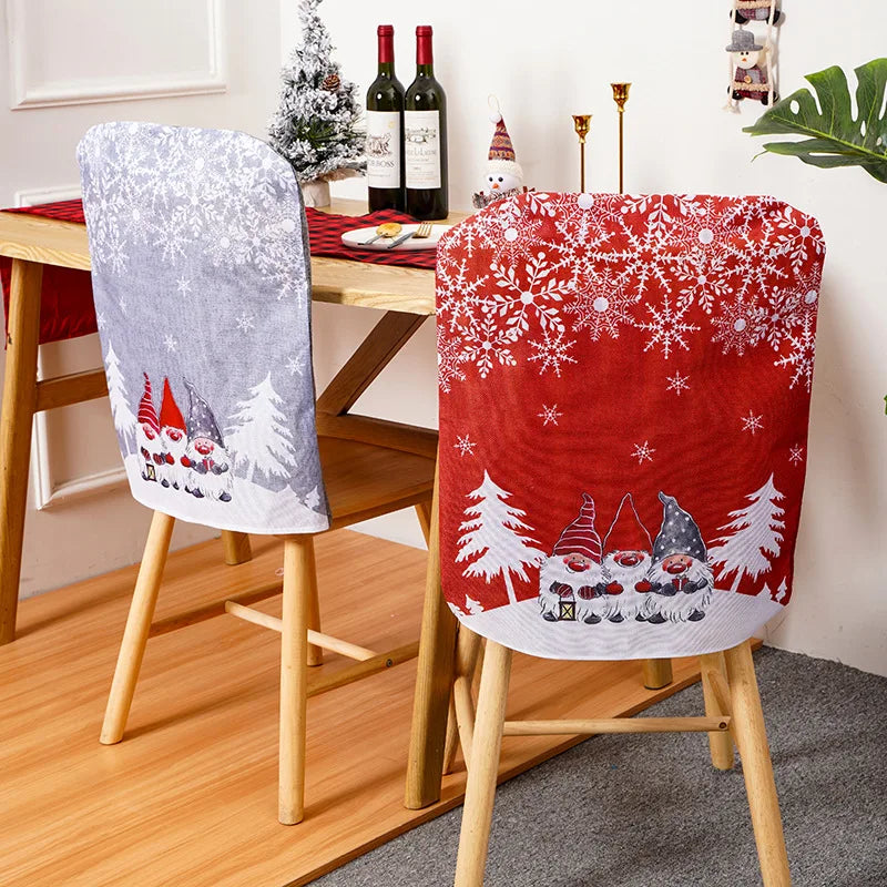 Festive Christmas Chair Covers for Holiday Decor - Image 19