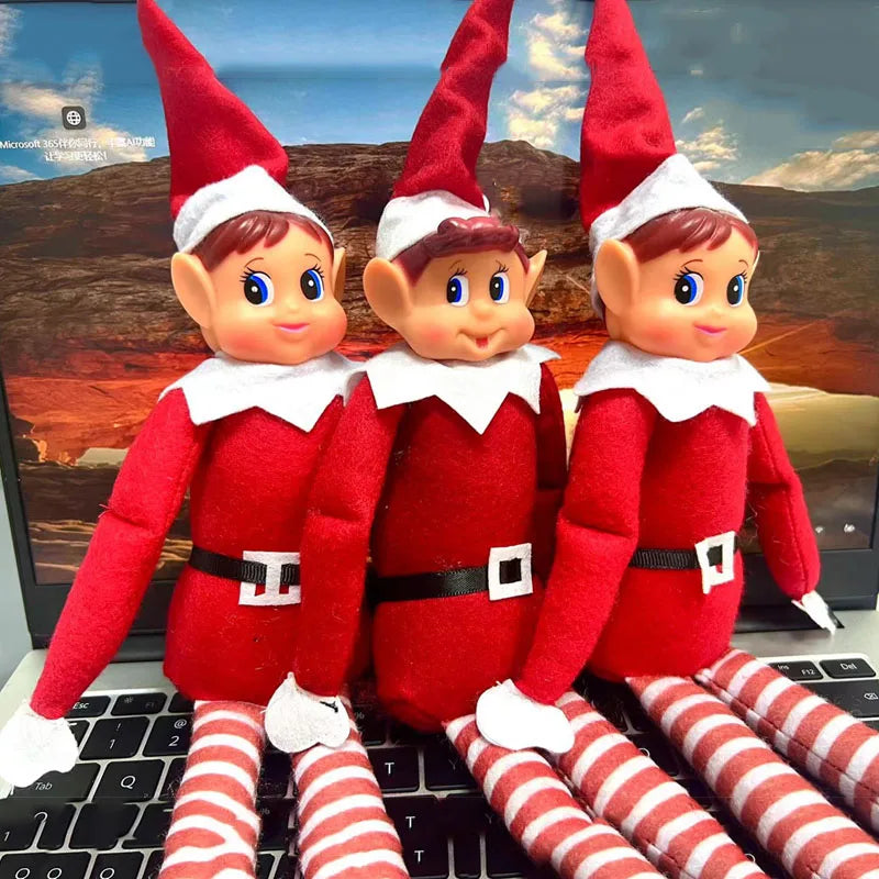 Adorable Red Elf Doll Ornament for Christmas Cheer - Image 9