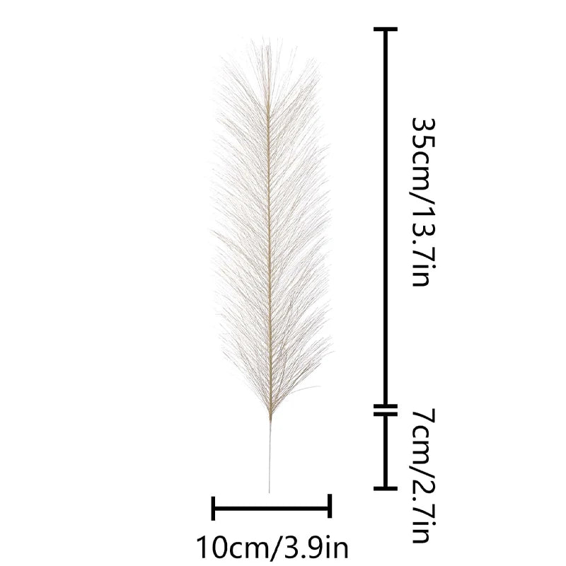 10/30 Pcs Fluffy Pampas Grass for Festive Decor - Image 10