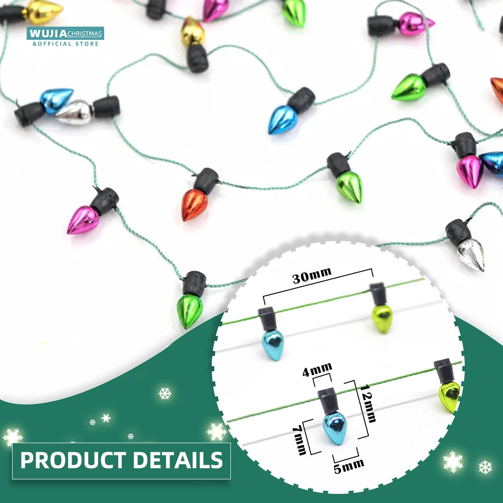 50M Colorful Mini Christmas Garland Fairy Lights - Image 7
