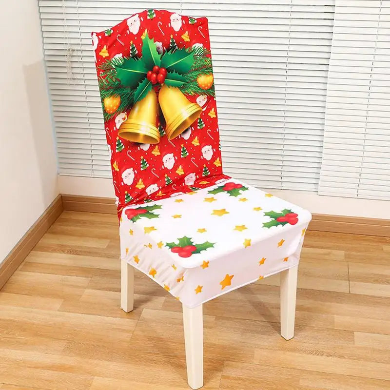 Festive Reusable Christmas Chair Covers - Soft & Stylish - Image 3