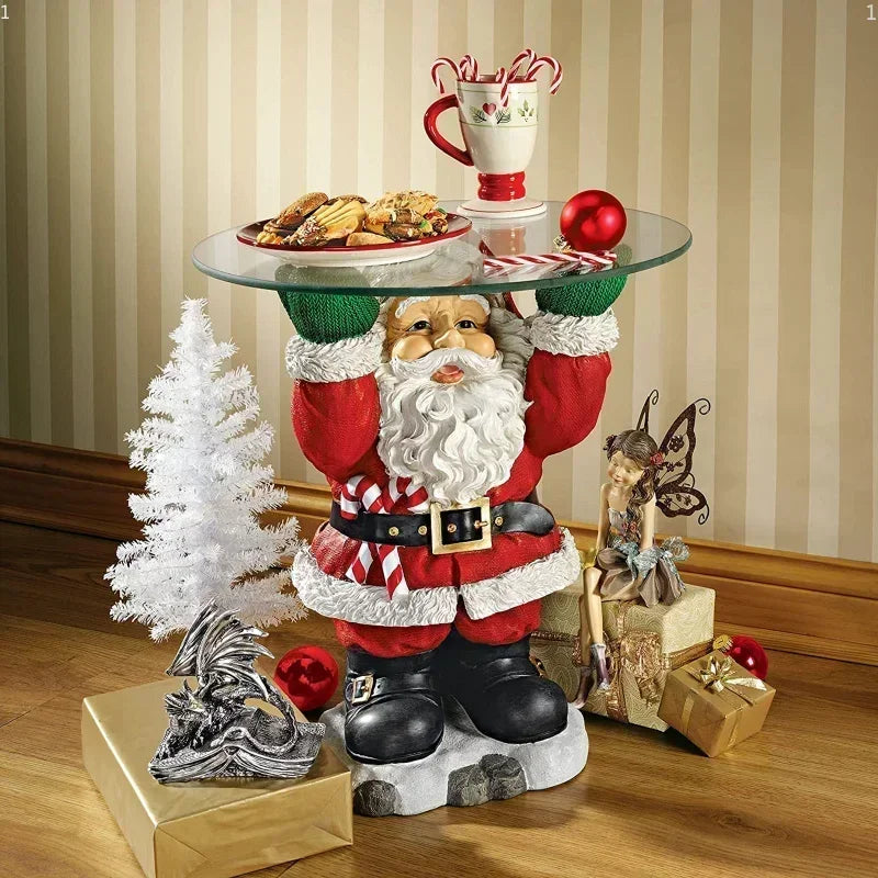 Charming Santa Claus Snack Tray for Christmas