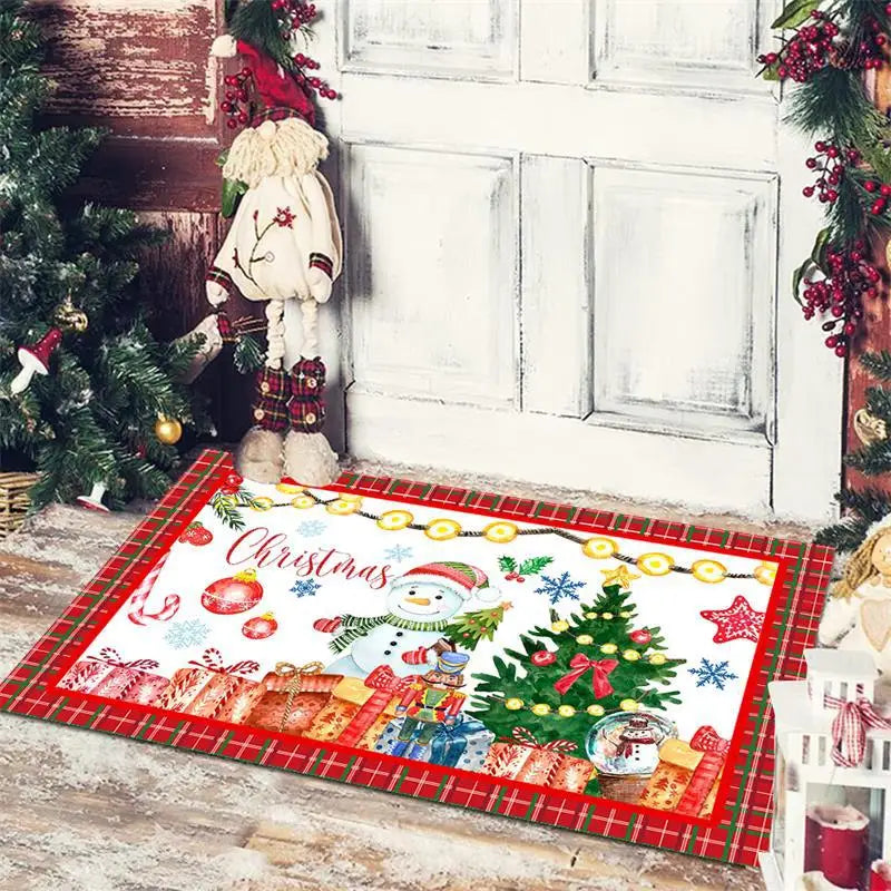 Festive Anti-Slip Christmas Floor Mat - Holiday Decor - Image 12