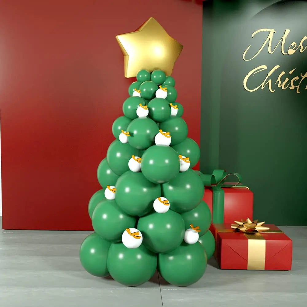 Festive Christmas Balloon Arch Kit - Santa & Gifts - Image 38