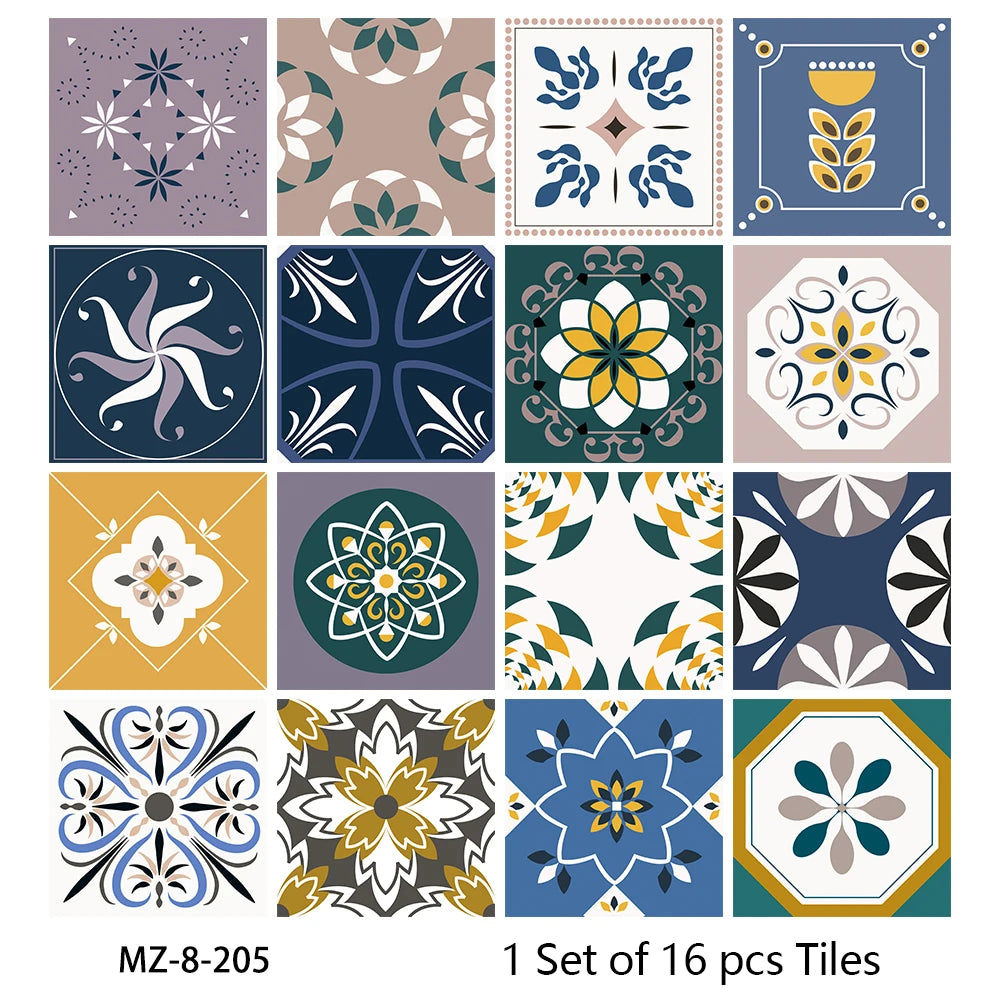 16-Piece Matte Waterproof Christmas Wall Stickers - Image 18