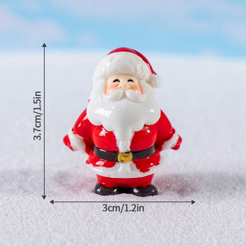 Charming Mini Santa Snowman Christmas Ornaments - Image 28