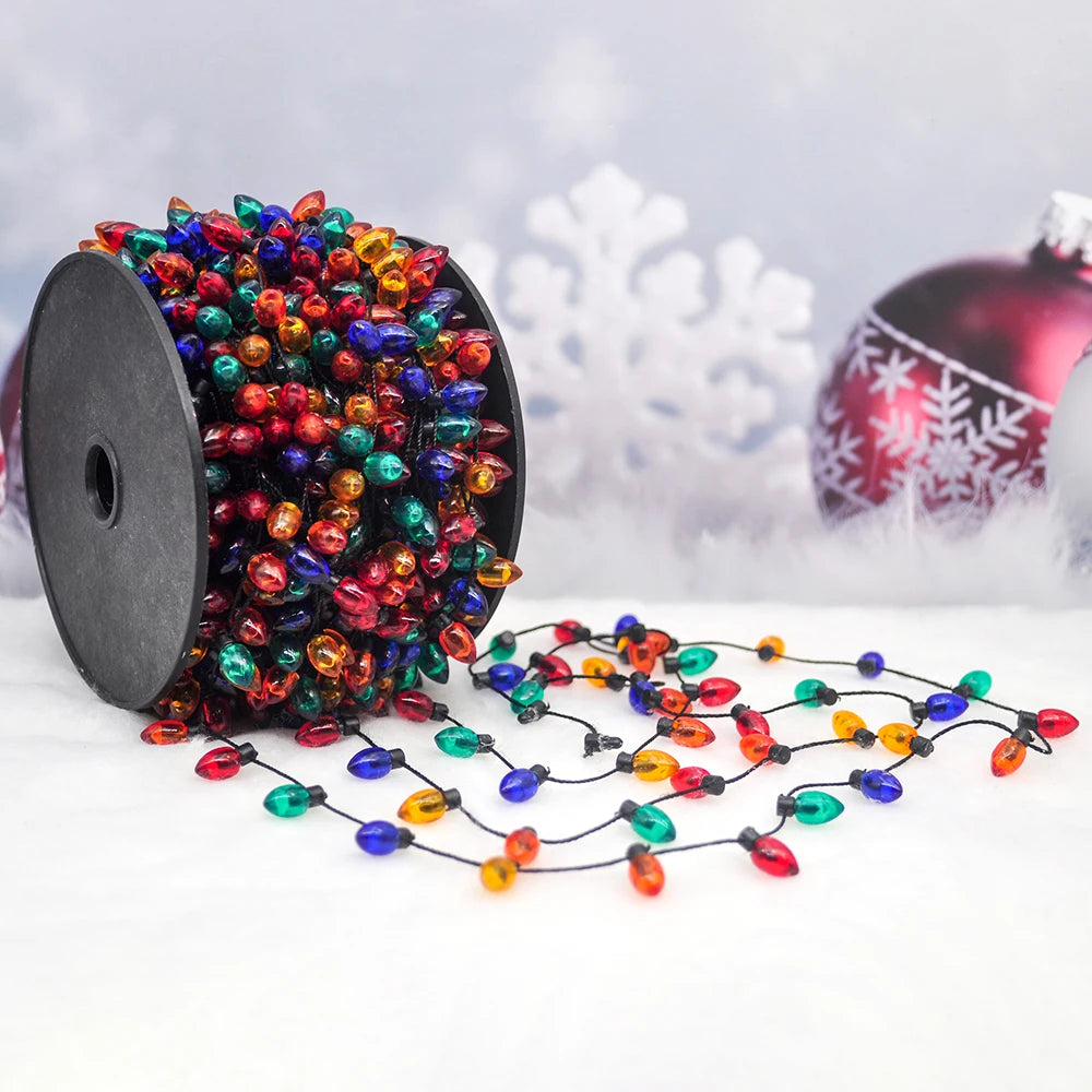Festive Miniature String Lights for Dollhouses - Image 10