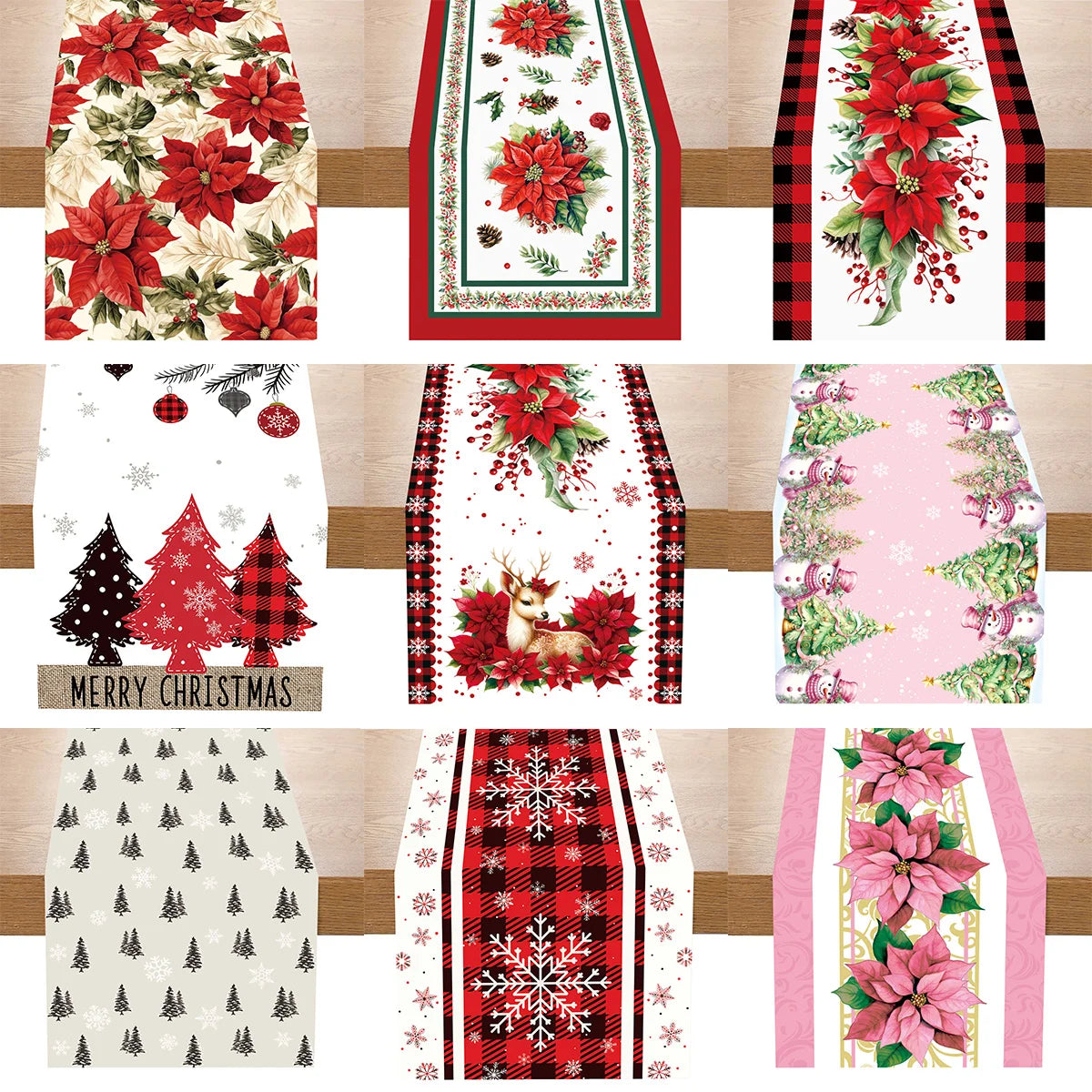 Festive Christmas Table Runner for Holiday Cheer - Image 7