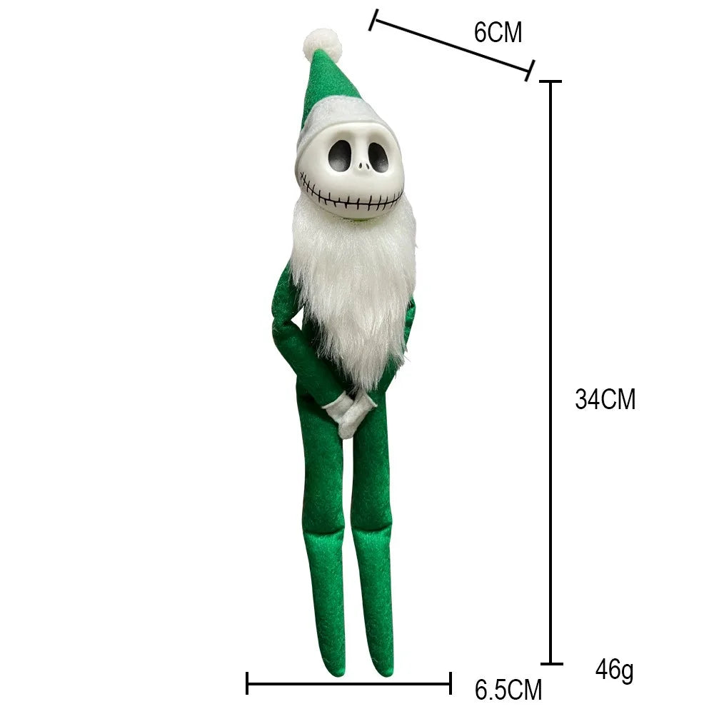 Festive Skull Face Doll for Christmas Décor - Image 17