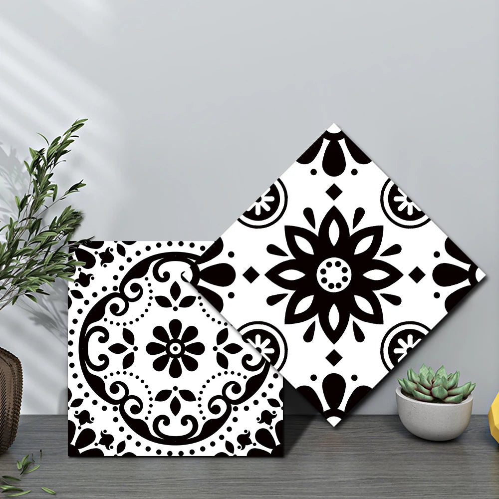 16-Piece Matte Waterproof Christmas Wall Stickers - Image 34