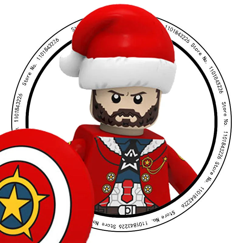 Christmas Mini Building Blocks: Santa & Reindeer Gifts - Image 13