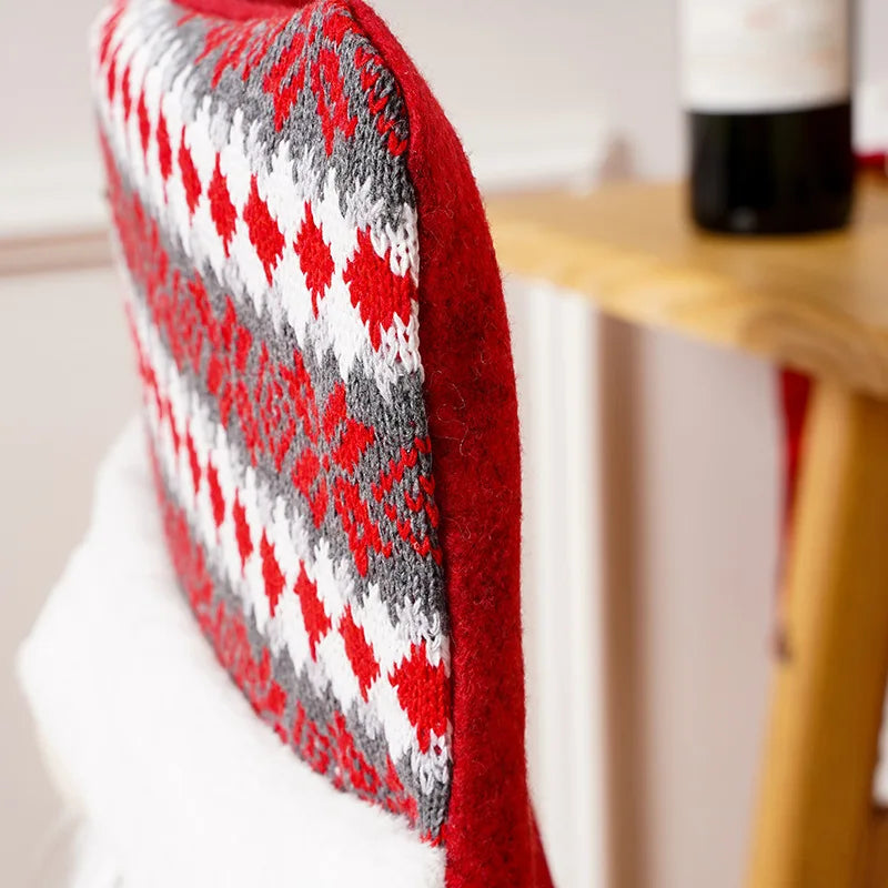 Festive Santa Claus Chair Covers for Christmas Dining - Image 7