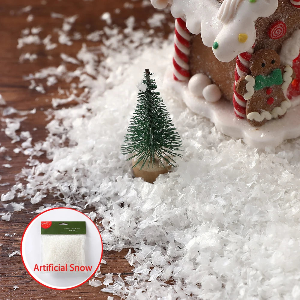 Realistic Artificial Snow for Christmas Decor