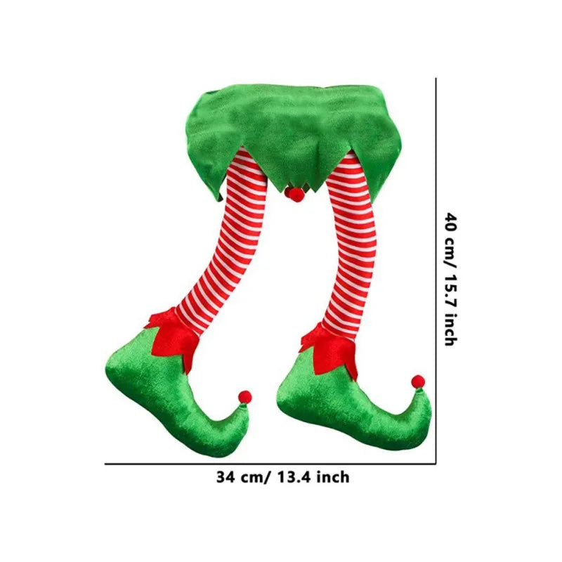 Festive Elf Legs Ornament for Holiday Cheer - Image 8