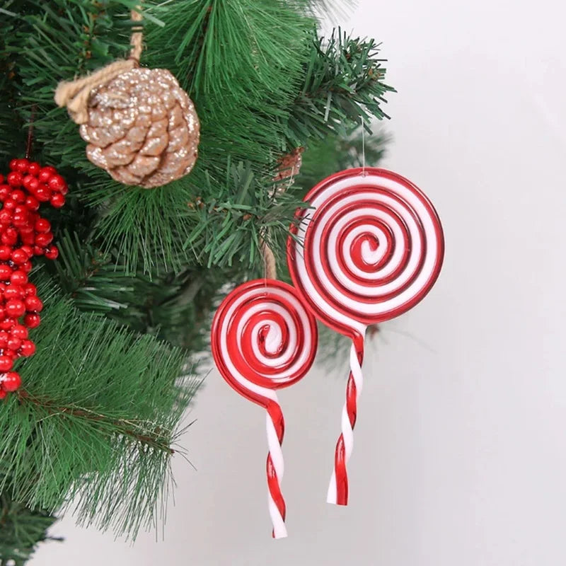 Charming Red & White Candy Cane Ornaments - Image 20