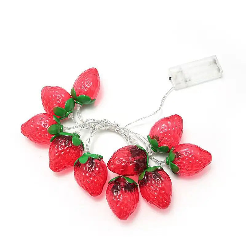 6.5FT Strawberry Fairy Lights for Christmas Decor - Image 6