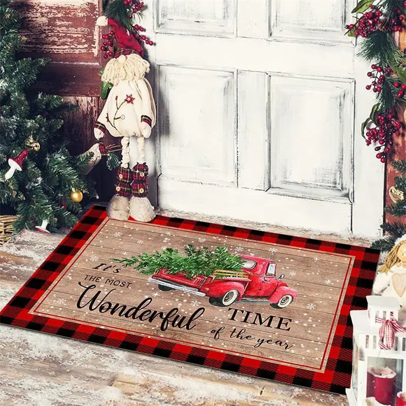 Festive Anti-Slip Christmas Floor Mat - Holiday Decor - Image 19