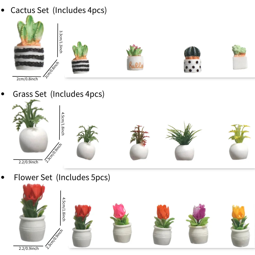 3D Cute Cactus Fridge Magnets for Christmas - Image 5