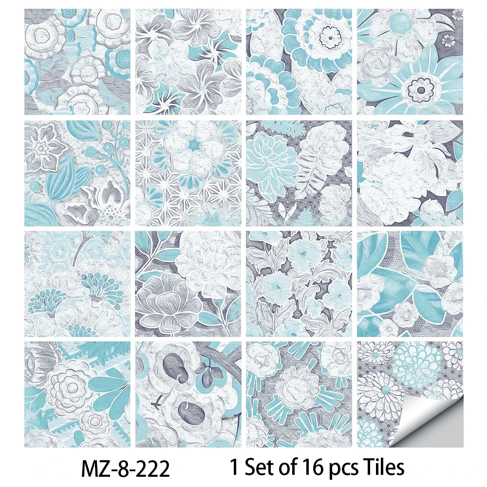 16-Piece Matte Waterproof Christmas Wall Stickers - Image 7